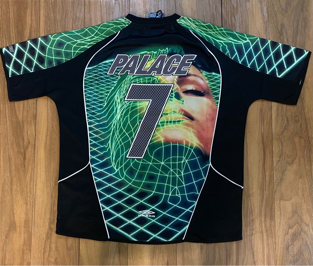 Palace x Umbro 3rd Goalie Jersey, Men's Fashion, Activewear