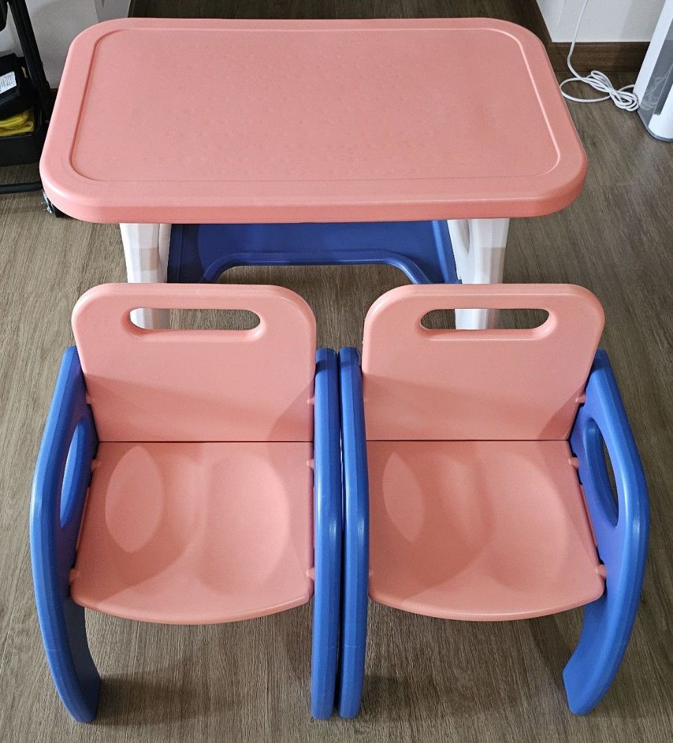 Preloved table and chairs Babies Kids Baby Nursery Kids Furniture Kids Tables Chairs on Carousell