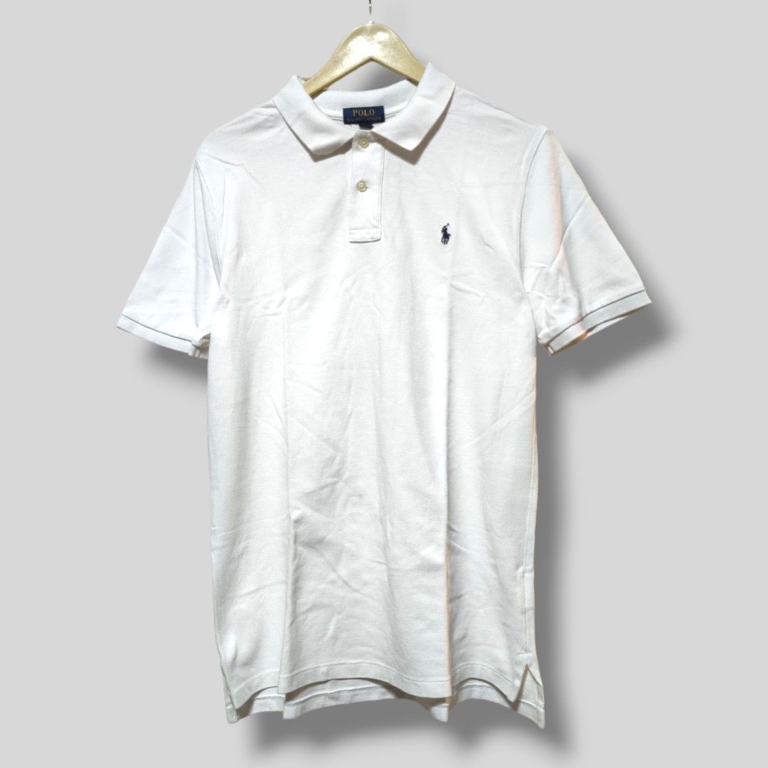 Ralph Lauren White Poloshirt (Category: Tshirts & Polo Shirts ) located in Bacolod City. Submitted by plux.bcd (Listing ID 1317109760, Image 1). Description: Ralph Lauren Polo Shirt (White) Color rate:9.8/10 Size: XL Youth(Best Fit Medium Adult) Dimensions: 19 width, 28 length (front) 30 length (back) Flaws:❌.