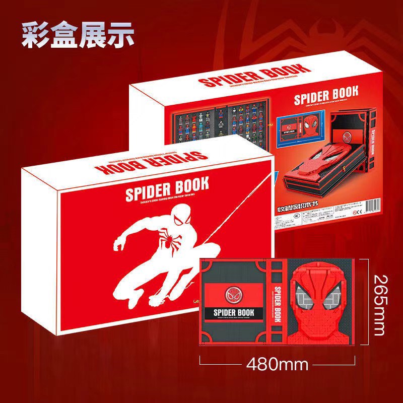 Spider Man book Lego with 55 Spider Man mini figures Hobbies Toys Toys Games on Carousell