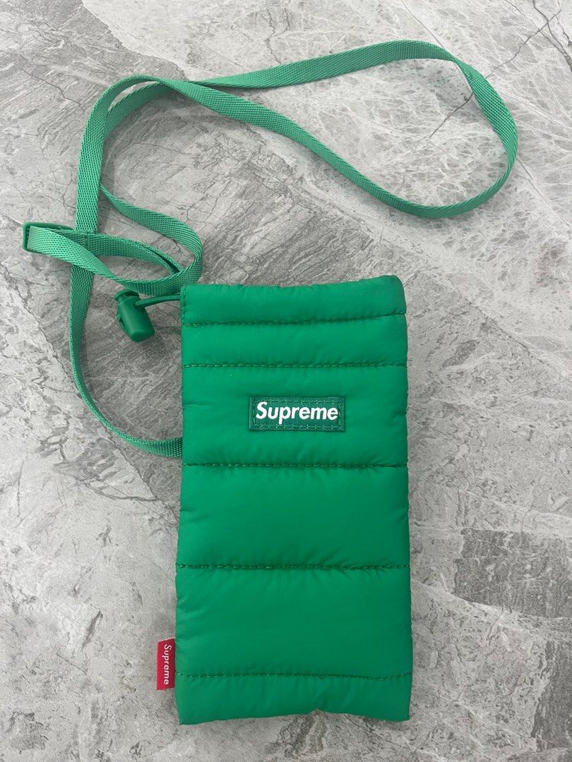 Supreme Puffer Neck Pouch   グリーン Buy Supreme Puffer Neck Pouch 'Green' - FW22B20 GREEN | GOAT