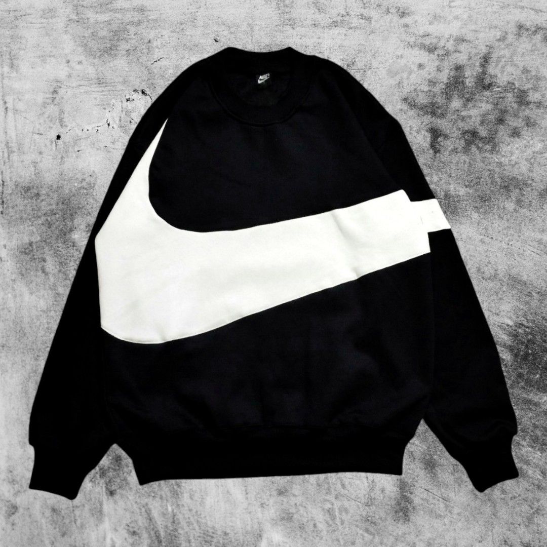 Swoosh Sweatshirt Nike Crew Big Swoosh Nike Sportswear Swoosh