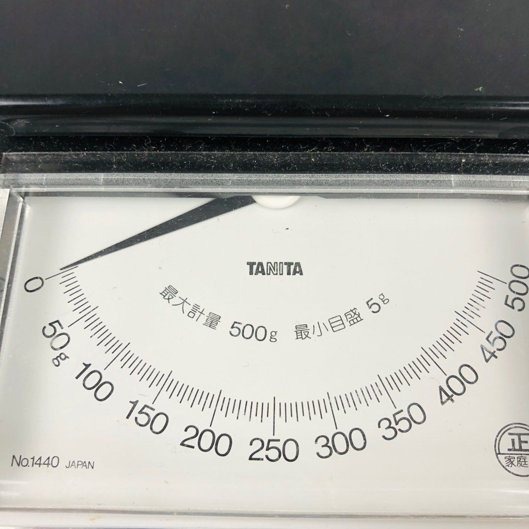 TANITA No.1440 500 Gram Analog Scale (Category: Health Monitors & Weighing Scales) located in Tagaytay City. Submitted by barenwolf (Listing ID 1317048953, Image 2). Description: Very accurate Japanese made 500 gram analog scale..