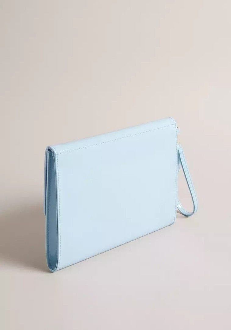 Ted baker blue clutch bag deals