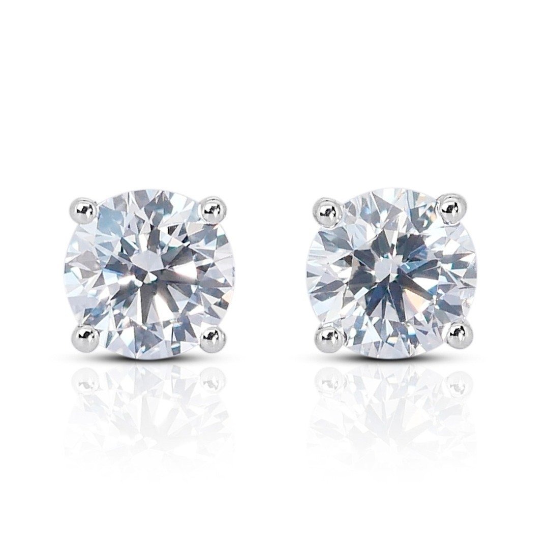 Timeless 1 carat and 41 points Triple Excellent Ideal Cut Natural ...