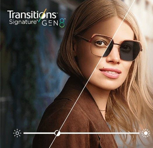 Photochromic Lenses Lunettes Transition Gen8 Transition Gen8