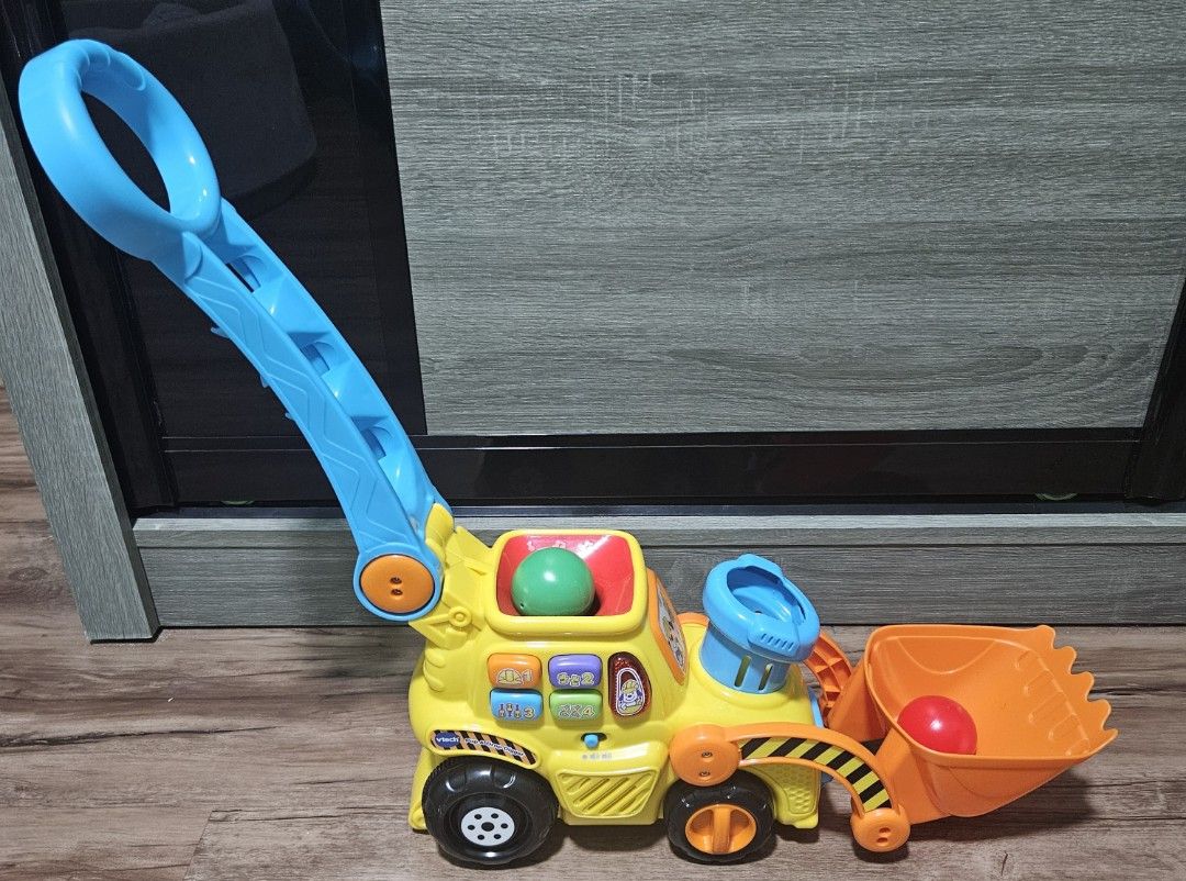VTech Pop Drop Digger Yellow Hobbies Toys Toys Games on Carousell