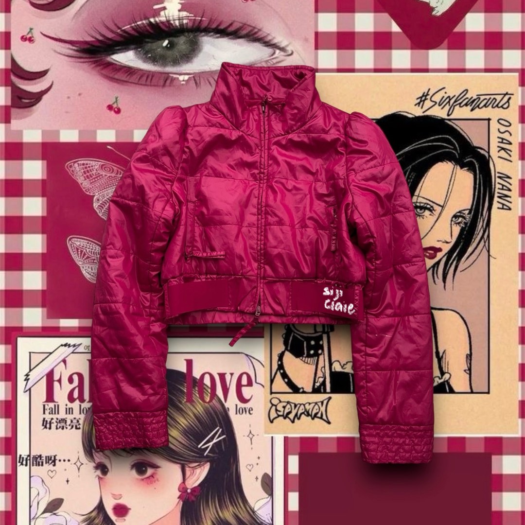 Zip Front Roam Jacket - Wine main image 0