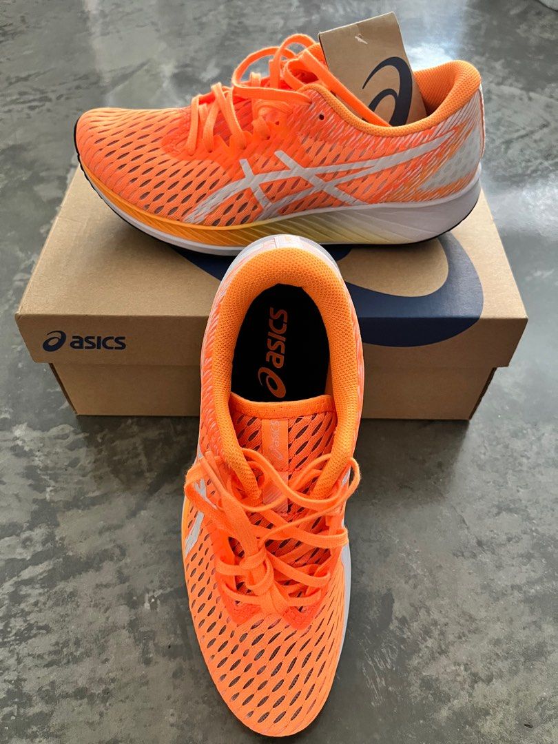 Asics gel hyperspeed 7 mens shoes yellow/white/orange discount