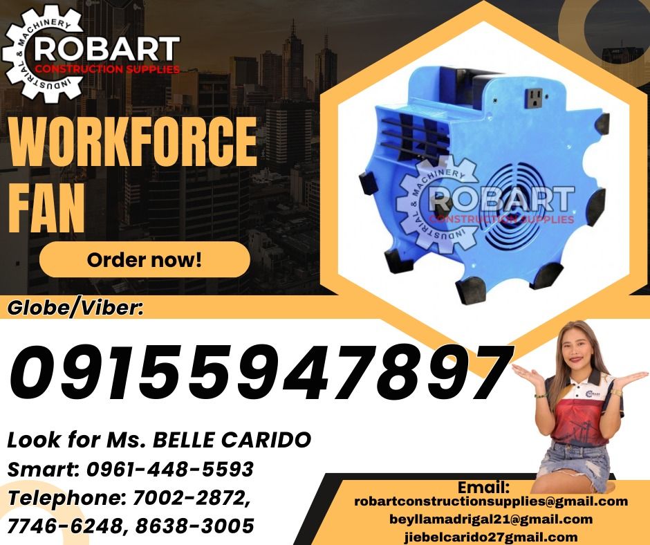 Workforce Fan, Commercial & Industrial, Construction Tools & Equipment ...