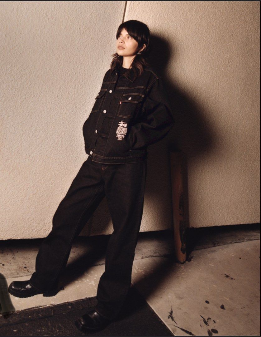 Stussy x Levi's Crispy Rinse Trucker Stüssy & Levi's® Crispy Rinse