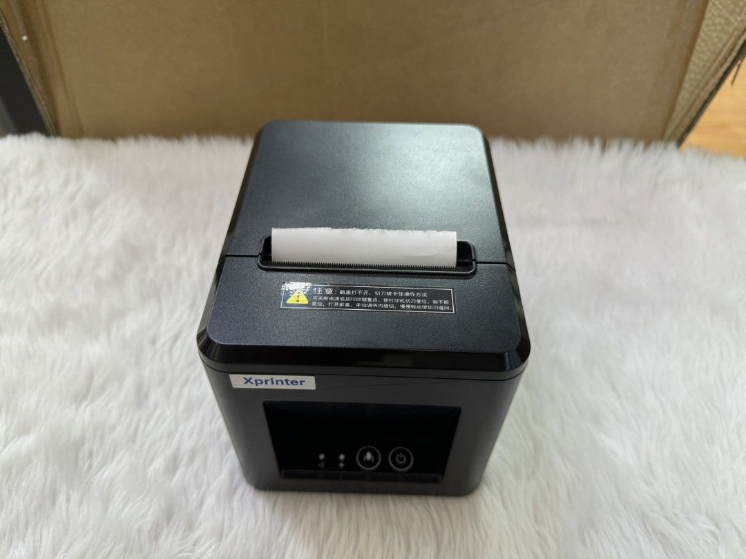 Xp-T80A 80mm Auto cut POS thermal receipt printer (Category: Printers, Scanners & Copiers) located in Manila. Submitted by angeldecaa52449 (Listing ID 1317101367, Image 1). Description: same day delivery ✅ gcash payment accepted ✅ open for bulk orders ‼️ message me for more info ☺️.