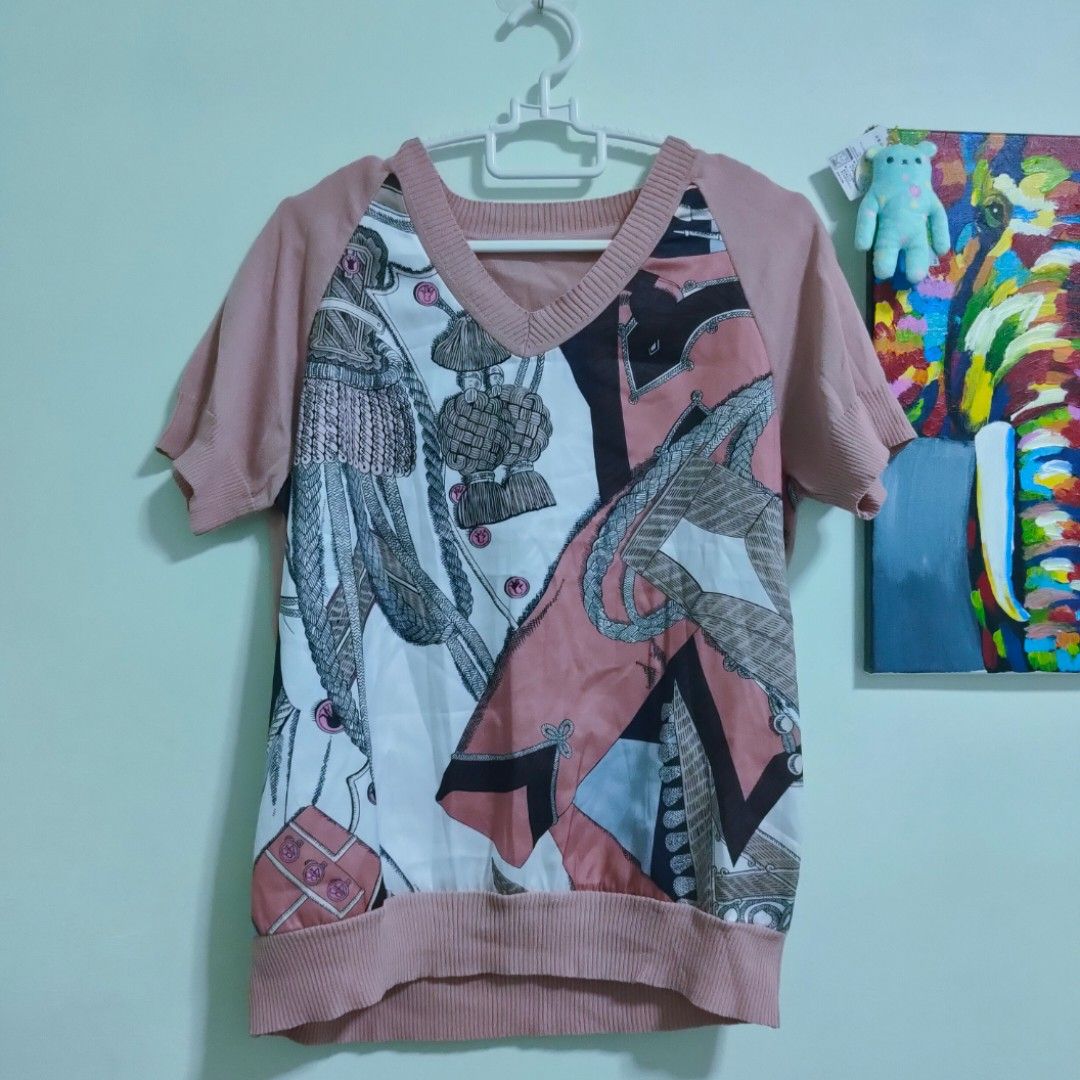 silky t shirt tops