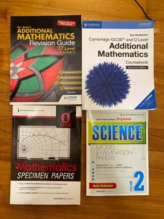 Math Books/Cambridge IGCSE Core Mathematics/ IB Math Studies/H2 Math ...