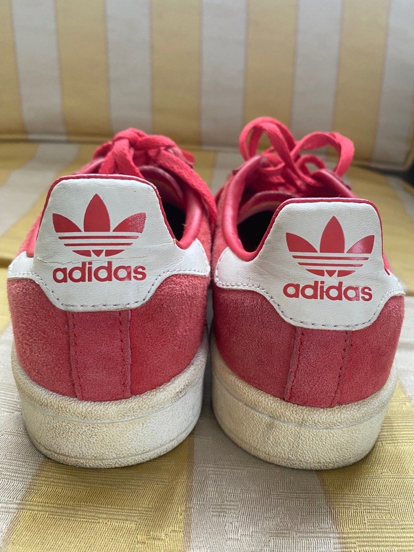 Adidas Campus Red Merah size 37, Fesyen Wanita, Sepatu di Carousell