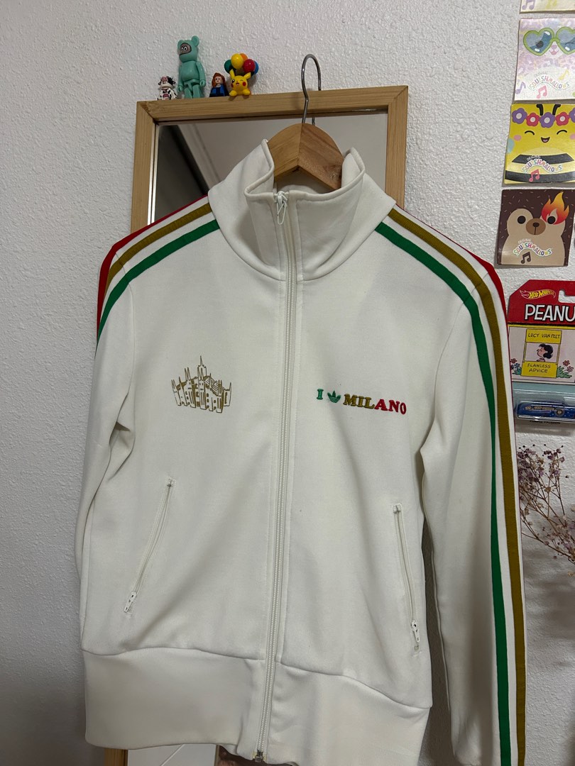 Adidas milano 2006 track jacket Women s Fashion Coats Jackets and Outerwear on Carousell