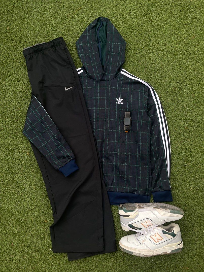 Adidas tartan hoodie online