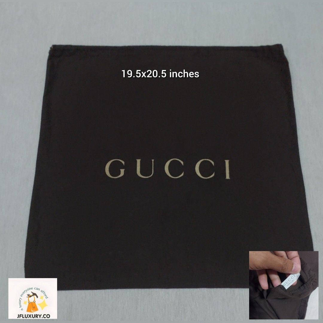 Gucci dust bag real shop