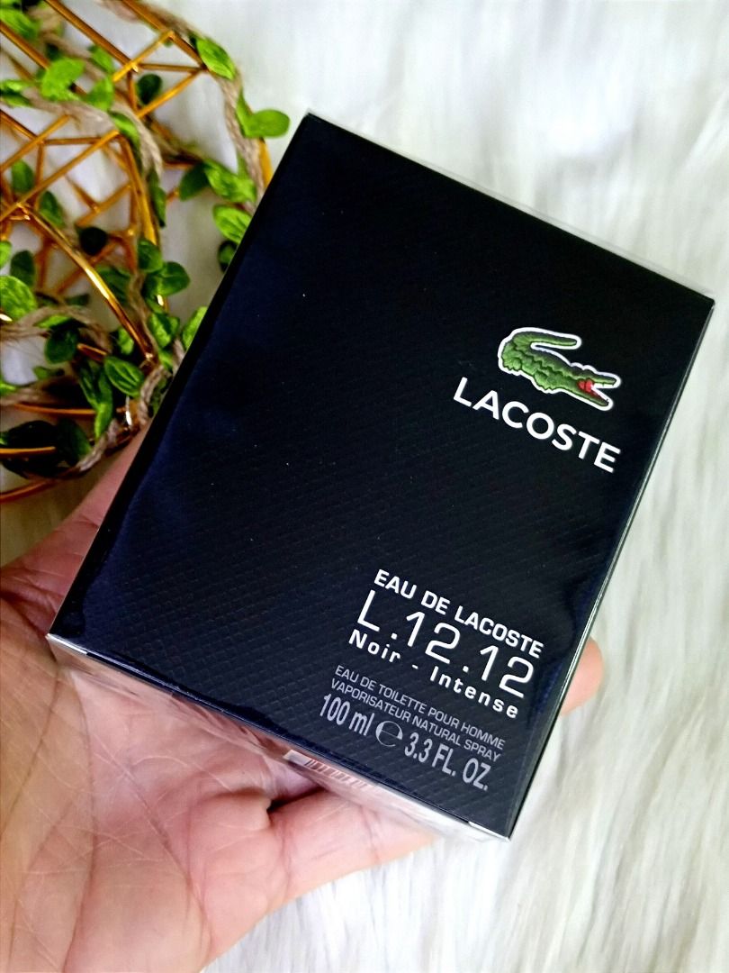Lacoste noir intense 100ml best sale