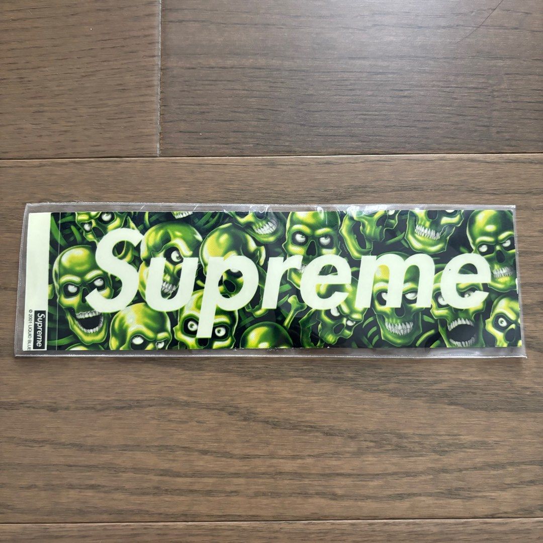Supreme skull sticker 2025