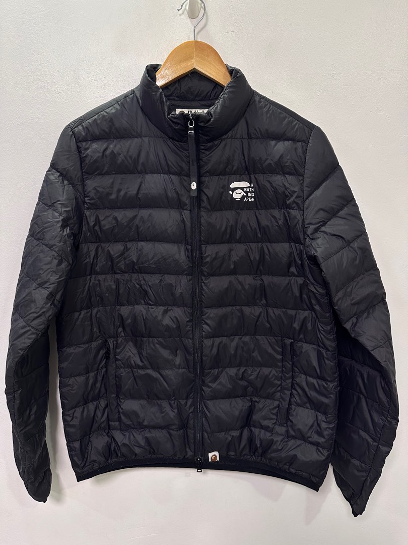 BAPE Light Puffer Jacket Men s Fashion Coats Jackets and Outerwear on Carousell