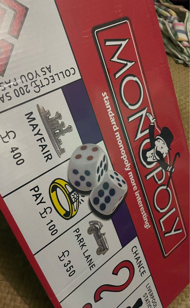 Brand New Monopoly Board Game (Category: Board Games & Puzzles) located in Pasig City. Submitted by shinzoned (Listing ID 1312271657, Image 3). Description: Brand New and Sealed Monopoly Pasig Loc Can Pick up today Gcash Payment (Please note that item is not original but it does the same function and the design).