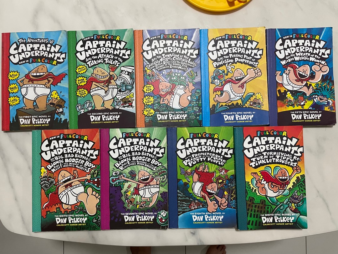 Captain Underpants, Hobbies & Toys, Books & Magazines, Children's Books 