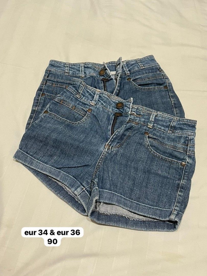 Celana hotpants wanita Celana pendek denim Celana hot pant rok - Main Image