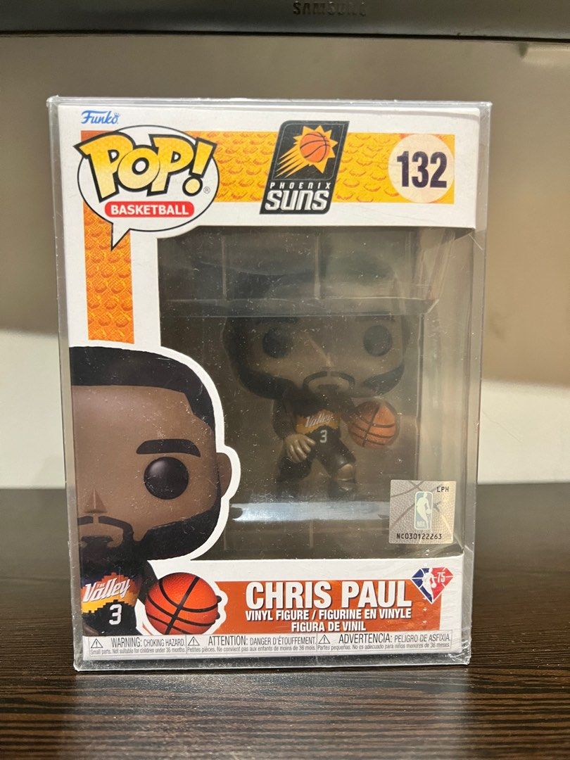 Chris Paul Phoenix Suns Funko (Category: Designer & Blind Box Toys) located in Cainta. Submitted by cyrsdlcrz (Listing ID 1312185671, Image 1). Description: mint.