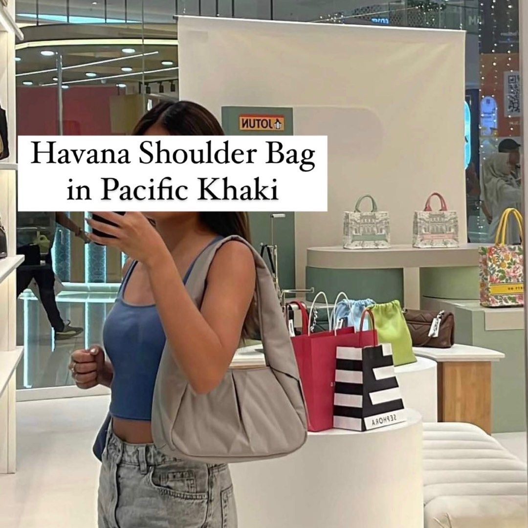 Christy Ng Havana Shoulder Bag (Category: Shoulder Bags) located in Quezon City. Submitted by n.shoppe (Listing ID 1311338598, Image 2). Description: 🛍️ PASABUY Christy Ng Havana Shoulder Bag (REPRICED) * available colors: - black - grey - pacific khaki - latte beige - olive spring - red maple * also accepting other pasabuy requests * for meetup: sm north towers * 50% dp required to reserve * remaining 50% must be settled once on hand * payment 