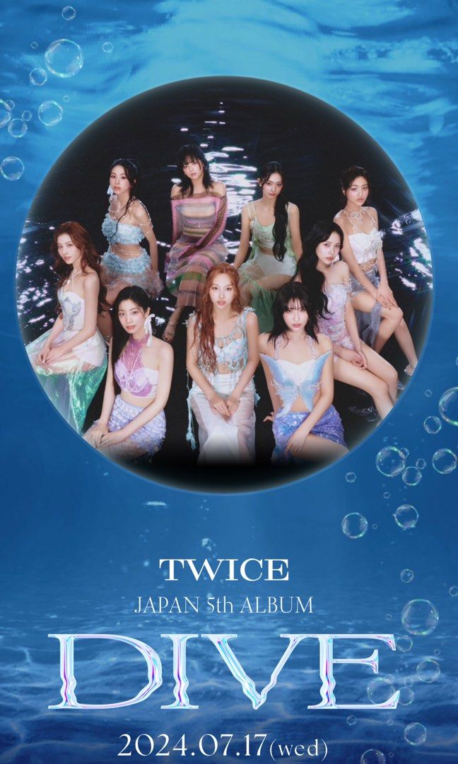 Concert exclusive photocard] TWICE JAPANESE DIVE ALBUM GO Nayeon