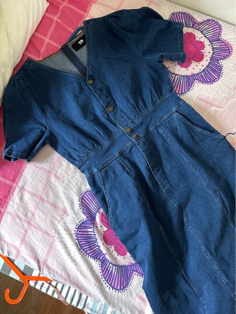 Denim daylily dress clearance