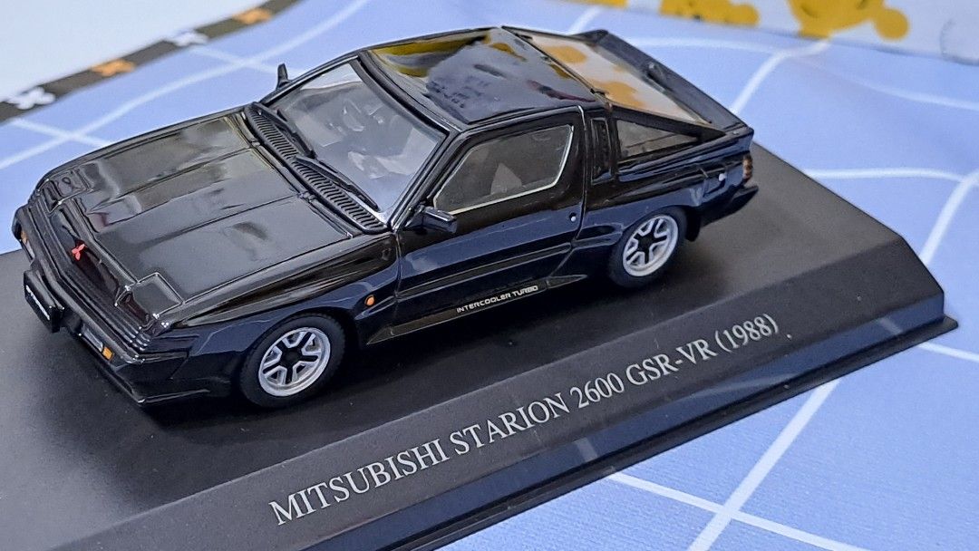 DISM 1:43 Mitsubishi Starion 2000 GSR-VR 1988 三菱史太龍非Tomica