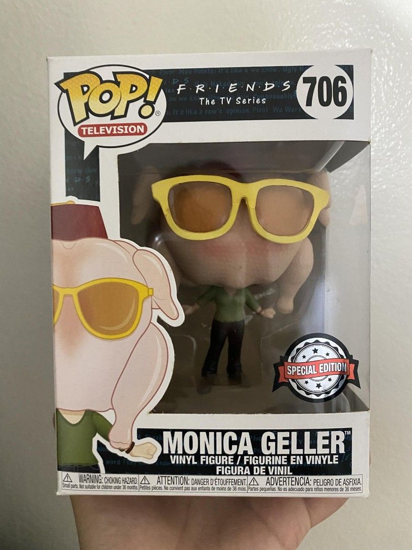 FRIENDS MONICA GELLER TURKEY HEAD FUNKO POP Hobbies Toys Toys Games on Carousell
