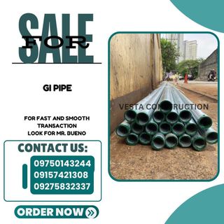 GI PIPE, Commercial & Industrial, Construction & Building Materials on ...