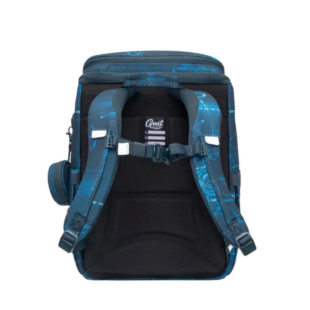 Gmt for kids Light 系列護脊書包22L -黑曜機甲, 兒童&孕婦用品, 外出 Gmt for kids Light 系列護脊書包22L -黑曜機甲, 兒童&孕婦用品, 外出