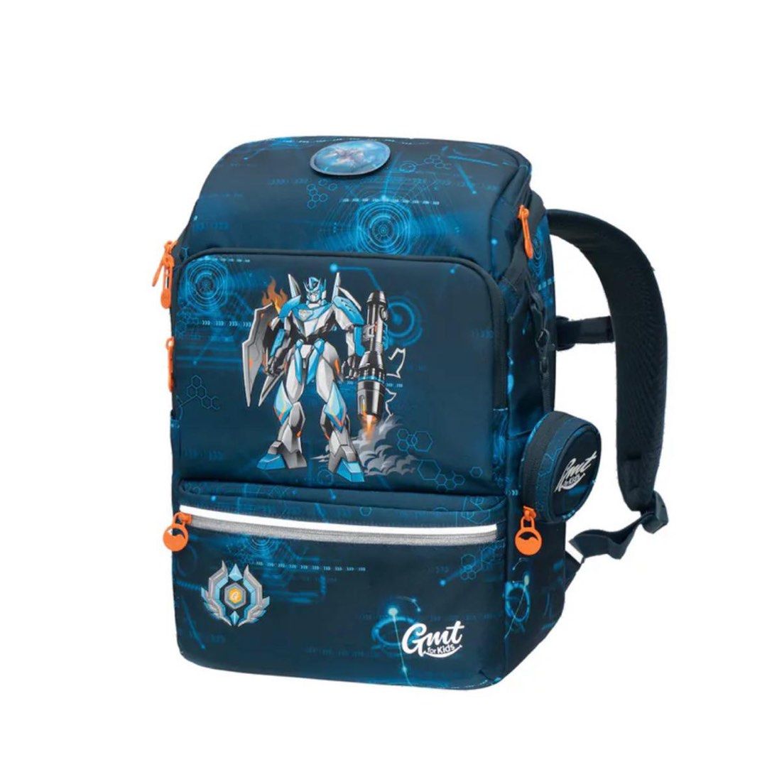 Gmt for kids Light 系列護脊書包22L -黑曜機甲, 兒童＆孕婦用品, 外出