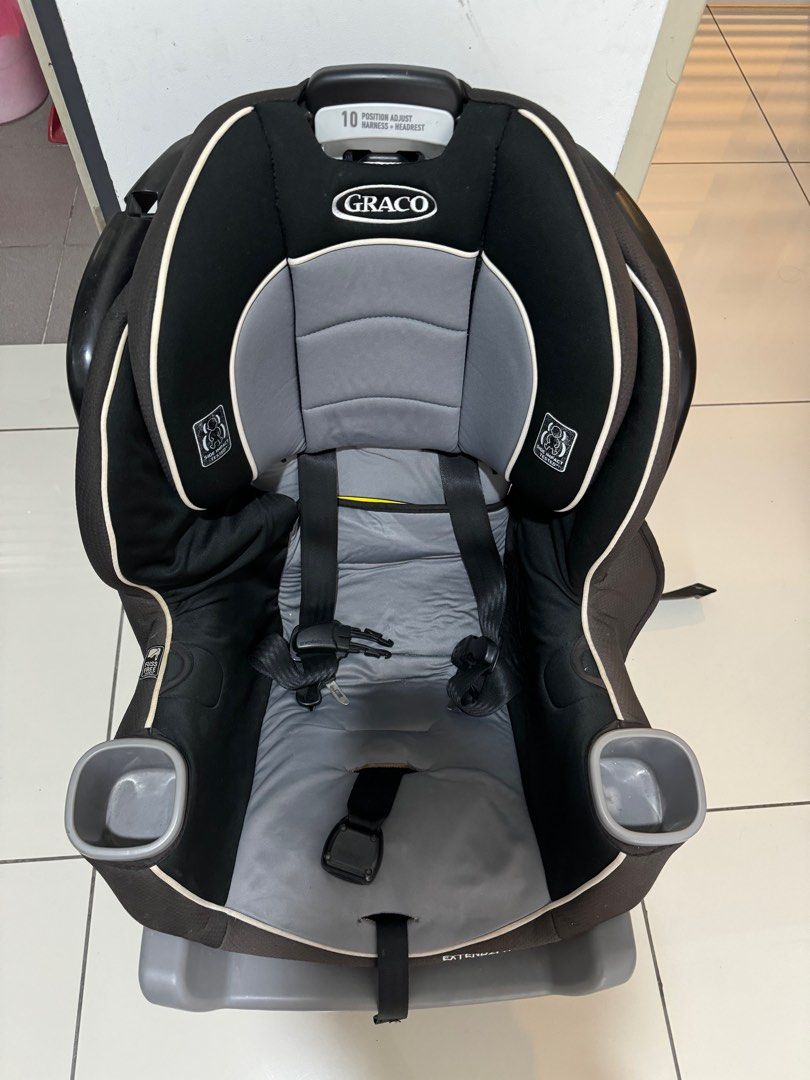 Graco 4Ever Extend2Fit All in One Convertible Isofix Car Seat Babies Kids Going Out Car Seats on Carousell