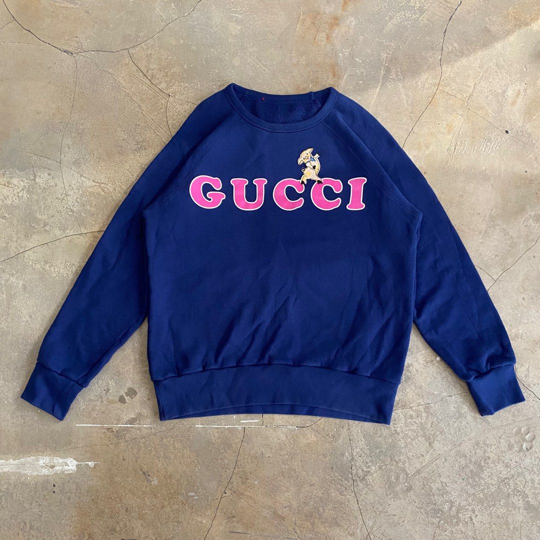 Gucci pink pig sweatshirt sales
