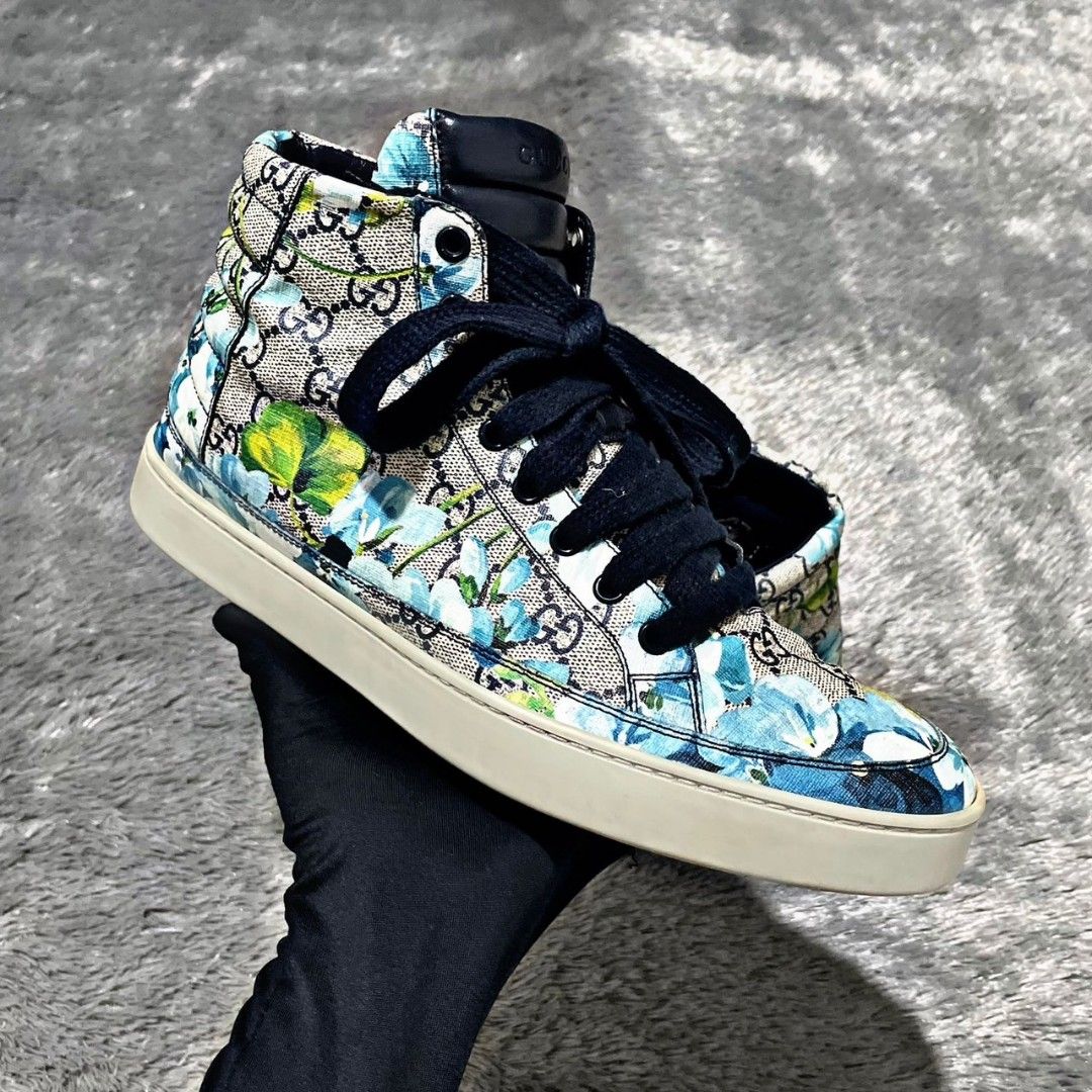 Gucci bloom high top sneakers cheap