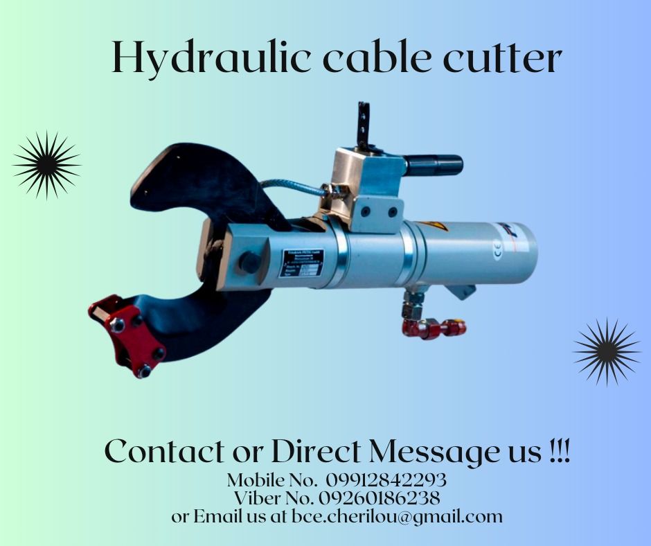 HYDRAULIC CABLE CUTTER, Commercial & Industrial, Industrial Equipment ...