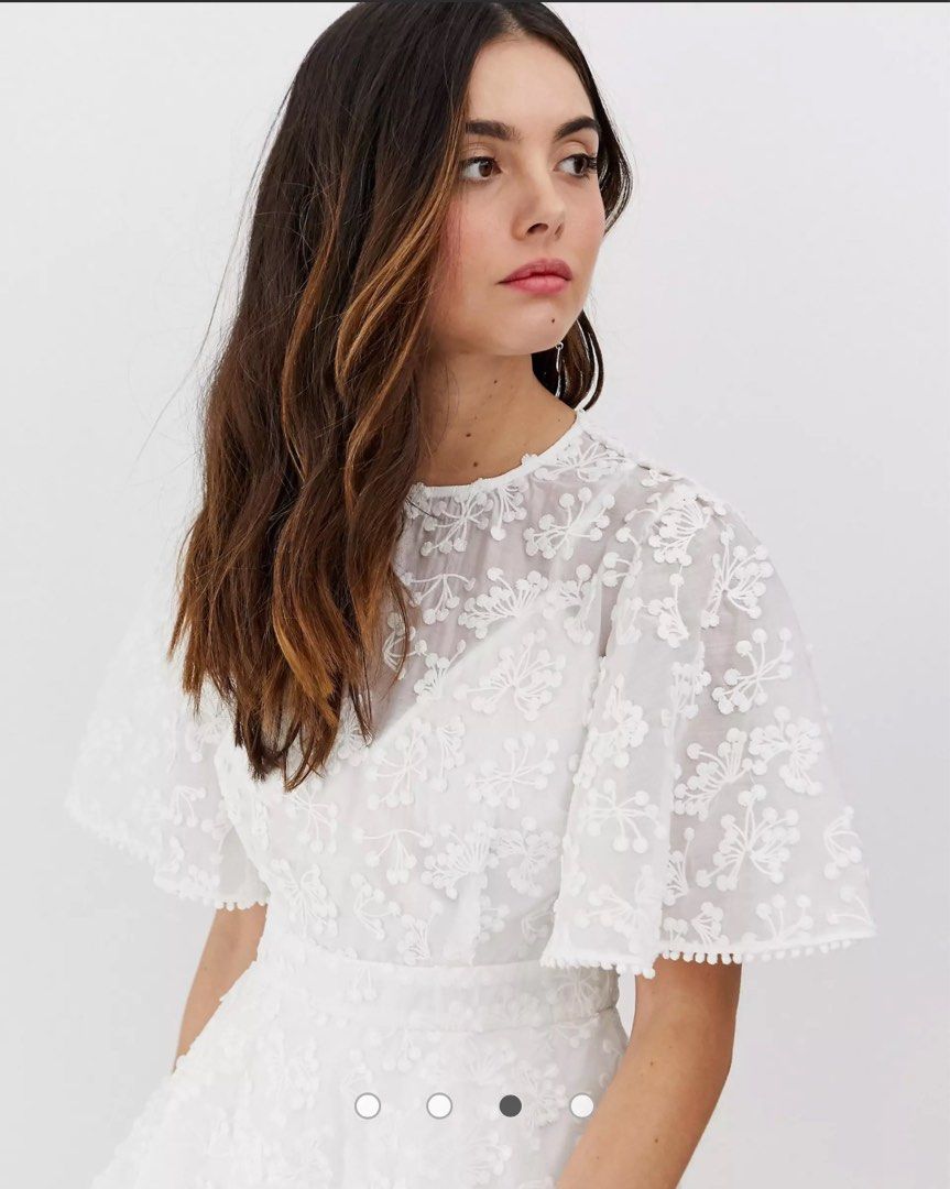 Keepsake wild love ruffle mini dress cheap