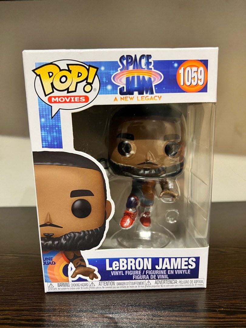 Lebron James Space Jam Funko (Category: Designer & Blind Box Toys) located in Cainta. Submitted by cyrsdlcrz (Listing ID 1312185839, Image 1). Description: mint.