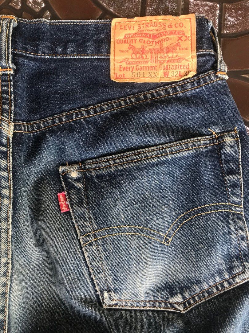 Levis 501 big e button 555 hotsell