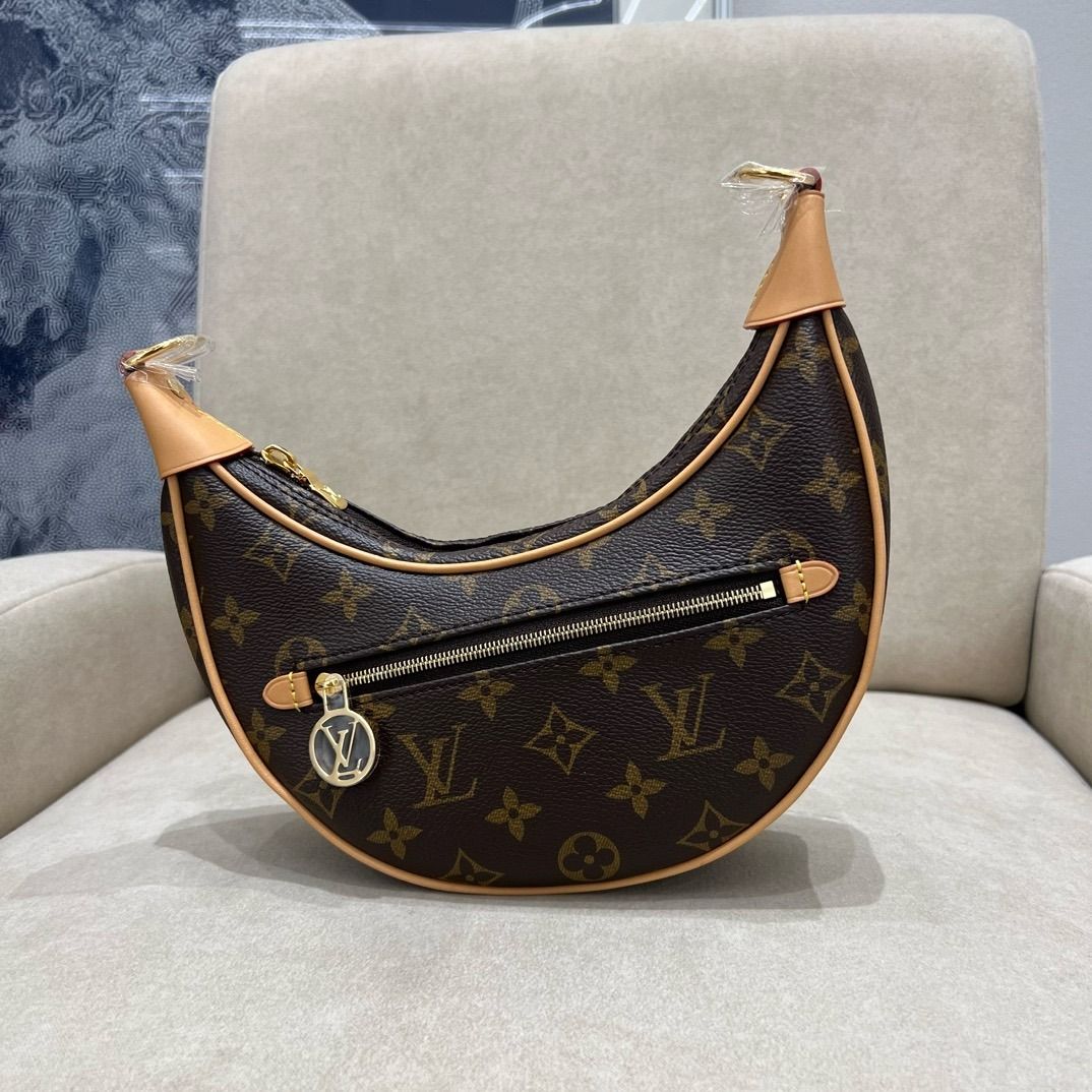LV Louis Vuitton Loop Crescent Bag, Luxury, Bags & Wallets on Carousell