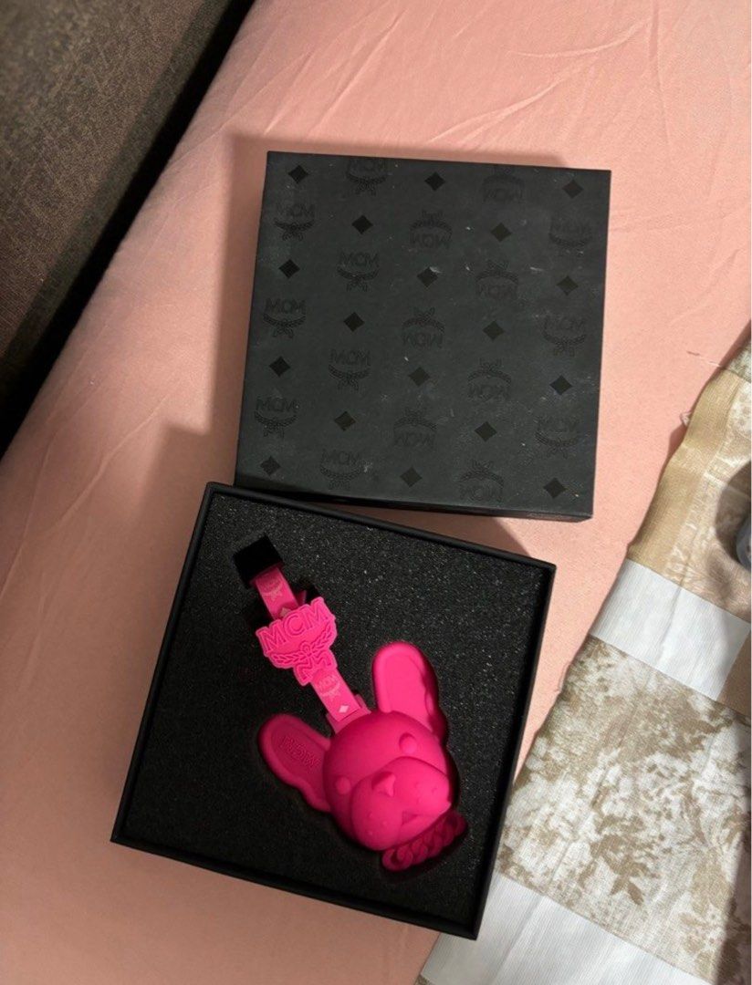 MCM luggage tag Luxury Accessories on Carousell