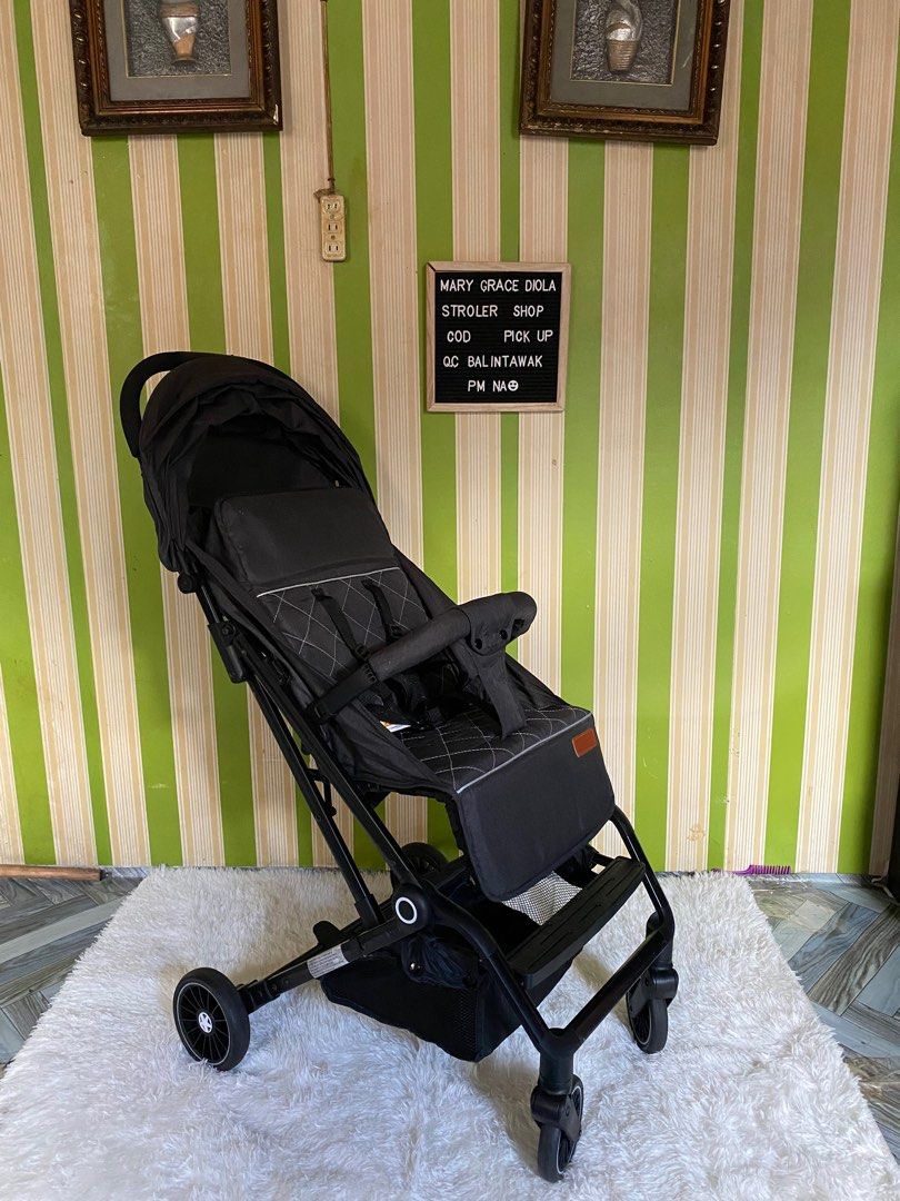 Mimilu compact cabin approved luggage type stroller (Category: Strollers) located in Manila. Submitted by gracediola_18 (Listing ID 1312232338, Image 3). Description: Cod or pick up Qc Balintawak .