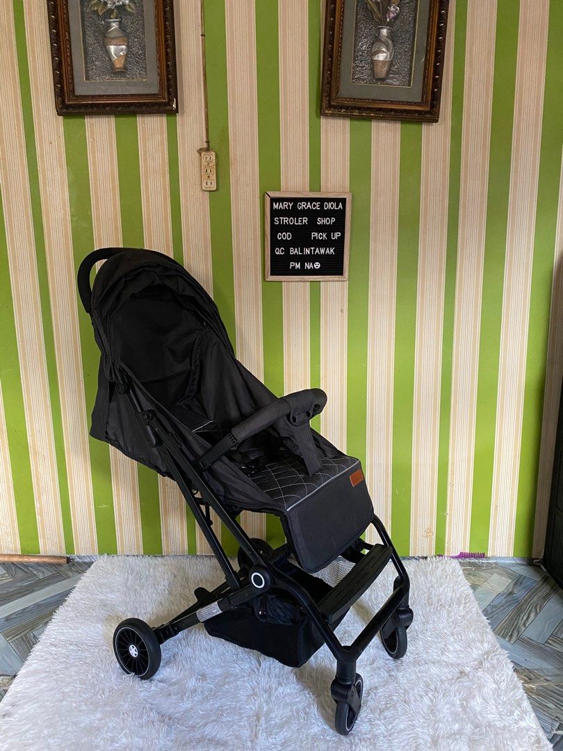 Mimilu compact cabin approved luggage type stroller (Category: Strollers) located in Manila. Submitted by gracediola_18 (Listing ID 1312232338, Image 2). Description: Cod or pick up Qc Balintawak .