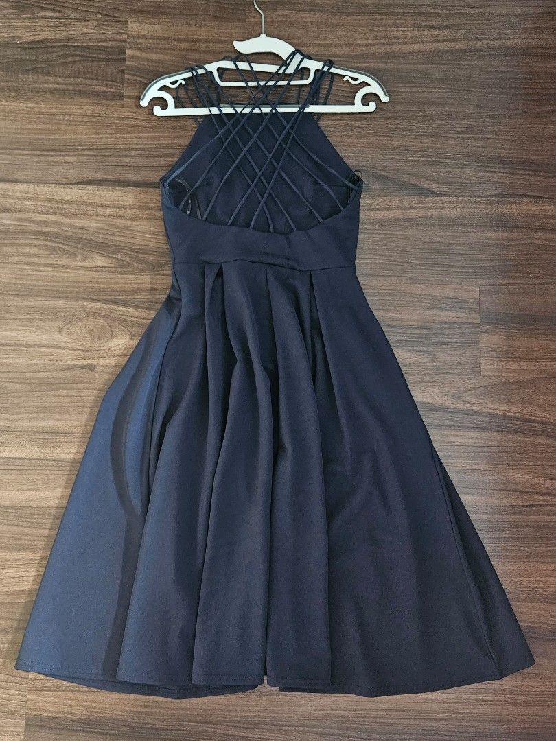 Missguided bridesmaid navy shop