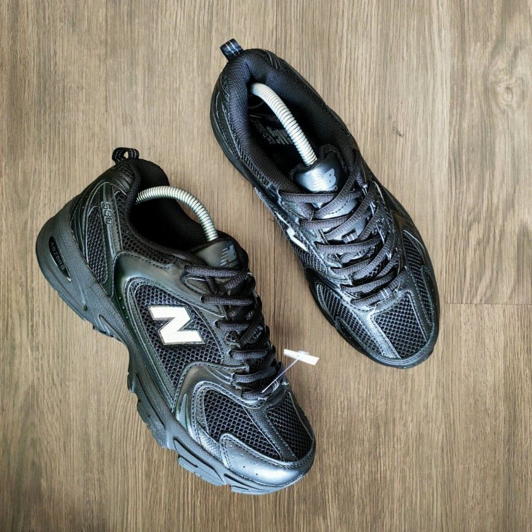 All black new balance size 8 store